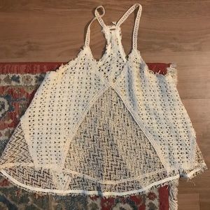 Free People Crochet Tank